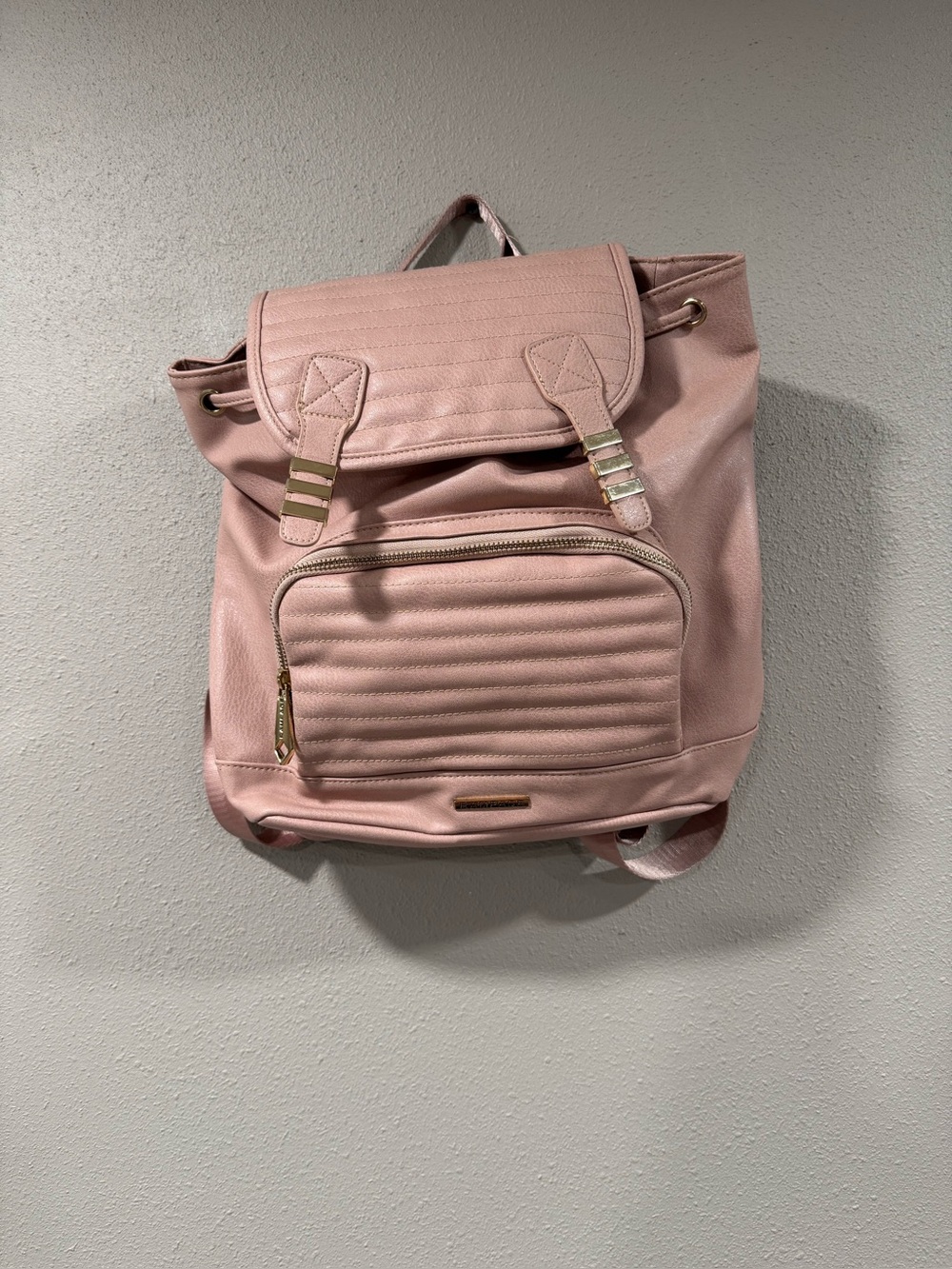 Rampage Pink Quilted Backpack Tote - Stylish Everyday Bag